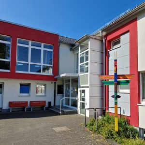 Haupteingang Pius Jugendhaus